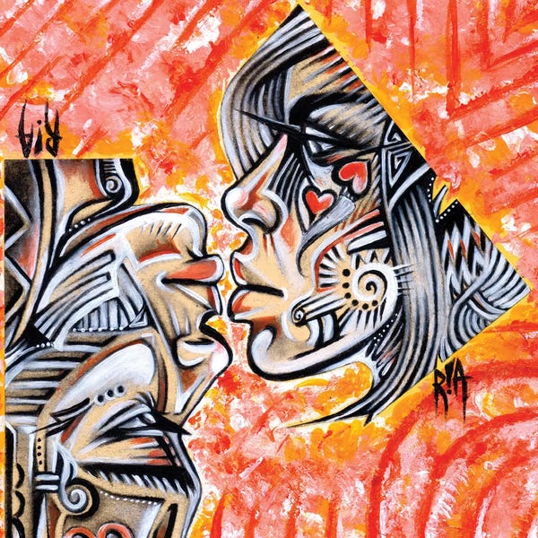 Pieced Together Portraits: Intricate Intimacy by Artist Ria