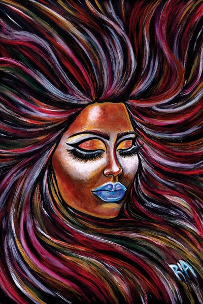 Women's Empowerment: Peace- Pure Endless Amorous Calm Engulfing by Artist Ria