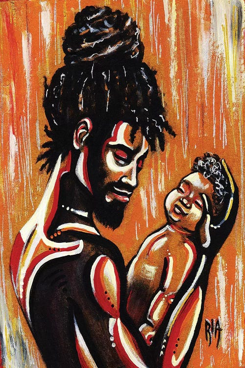 The Apple Of His Eye by Artist Ria wall art