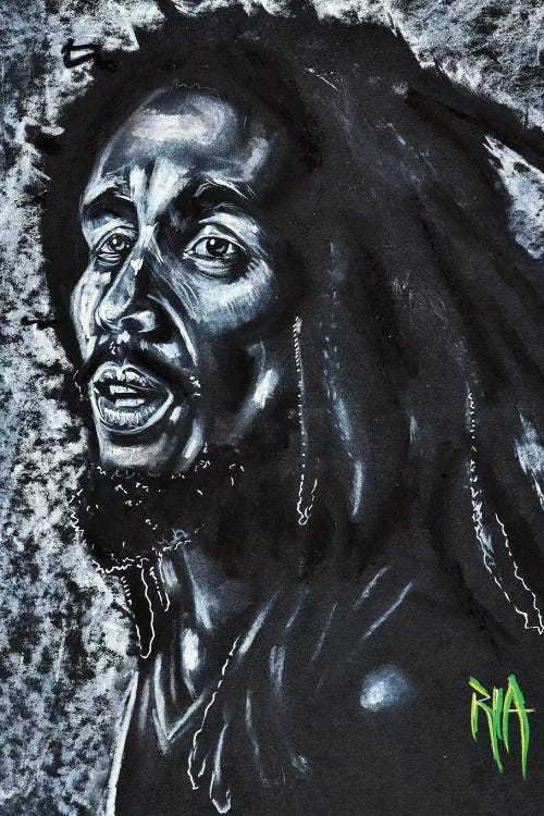 Bob Marley by Artist Ria wall art