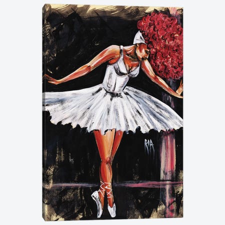 Bonjour Belle Danseuse Canvas Print #RIA8} by Artist Ria Art Print