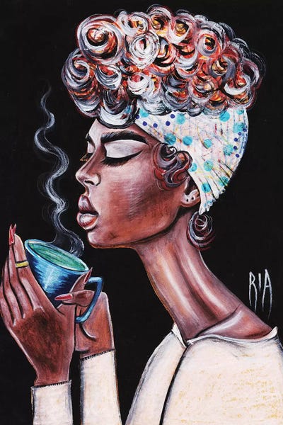 Kitchen: The Best Part Of Waking Up by Artist Ria