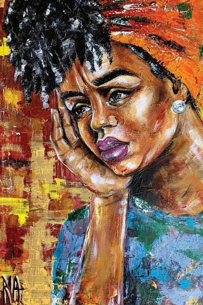 Self-Taught Women Artists: Her Shattered Thoughts by Artist Ria