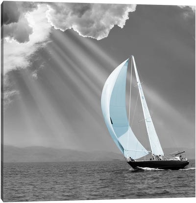 Sailing Canvas Art Print