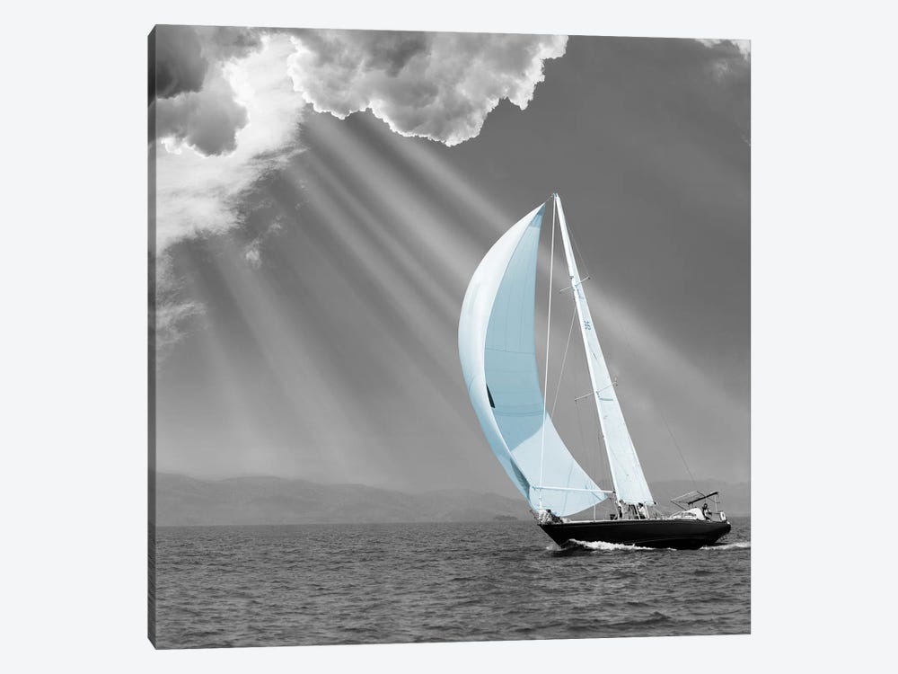 Sailing by Rig Studios 1-piece Art Print