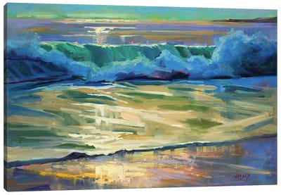 Carmel Sunset Canvas Art Print - Marie Massey
