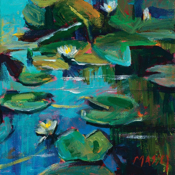 Plein Air Paintings: San Francisco Lily by Marie Massey