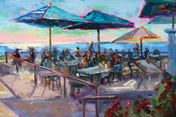 Marie Massey: Seaside Dining by Marie Massey