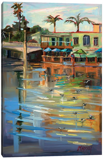 Delights Of Capitola Canvas Art Print - Marie Massey