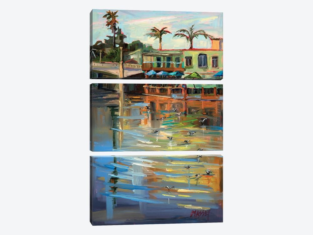 Delights Of Capitola by Marie Massey 3-piece Art Print