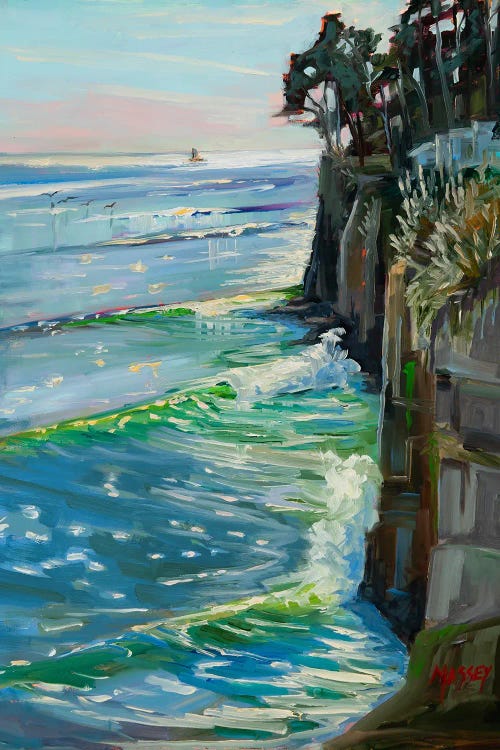On The Horizon, Plein Air by Marie Massey wall art