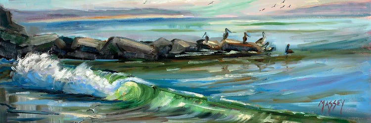 Morning Waves by Marie Massey wall art