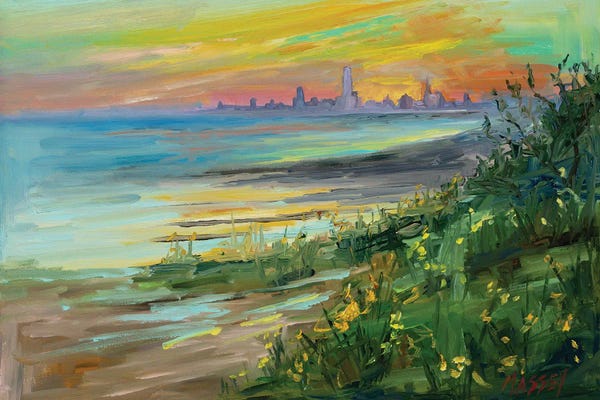 Sunset On San Francisco Bay