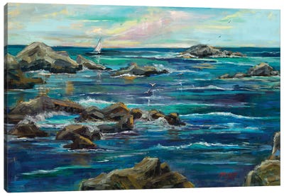 Asilomar Sails Canvas Art Print - Marie Massey