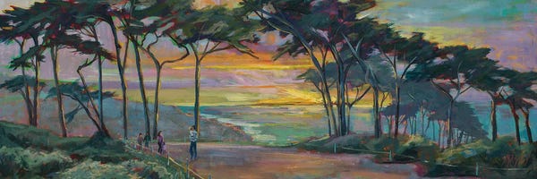 Cypress Trees: San Francisco Cypress by Marie Massey