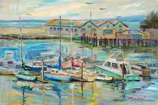 Plein Air Paintings: Painted Ladies by Marie Massey