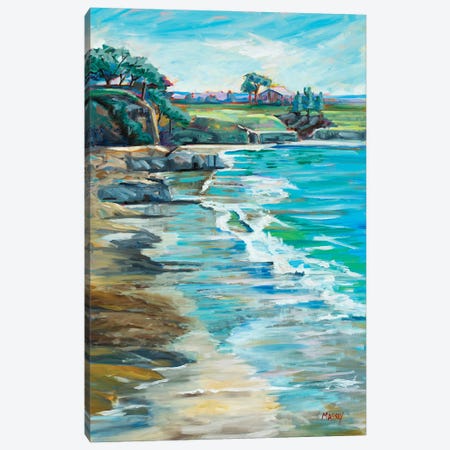 Pebble Beach Passtimes Canvas Print #RIM18} by Marie Massey Art Print