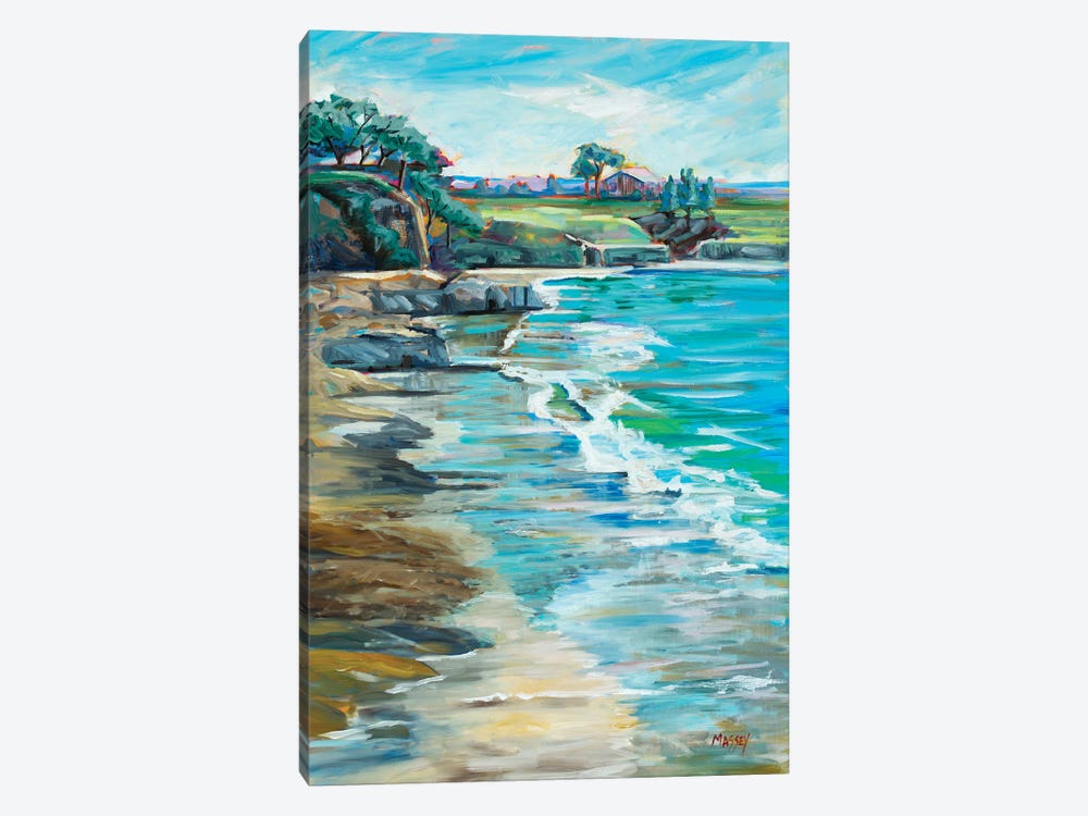 Pebble Beach Passtimes by Marie Massey 1-piece Canvas Art