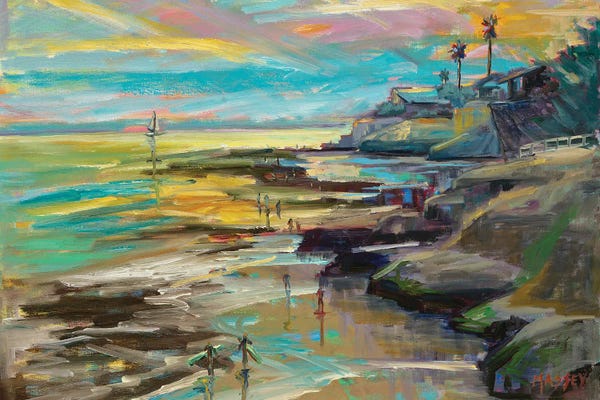 Ocean Sunrises & Sunsets: Surf's Up by Marie Massey