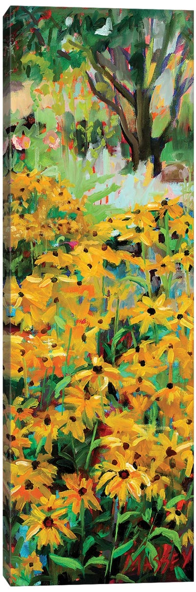 Summer Garden Canvas Art Print - Marie Massey