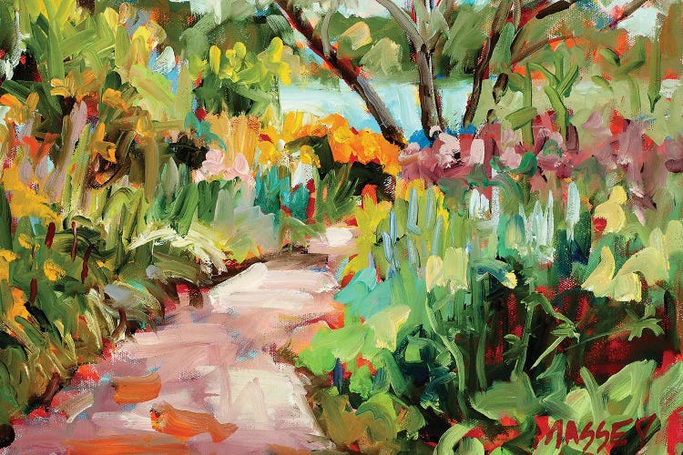 Garden Path by Marie Massey wall art