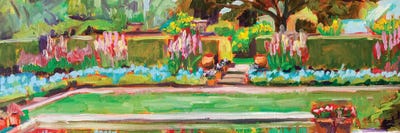 Gazing Pond, Plein Air by Marie Massey canvas print