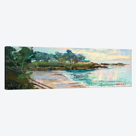 Windswept Shore Canvas Print #RIM33} by Marie Massey Canvas Art Print