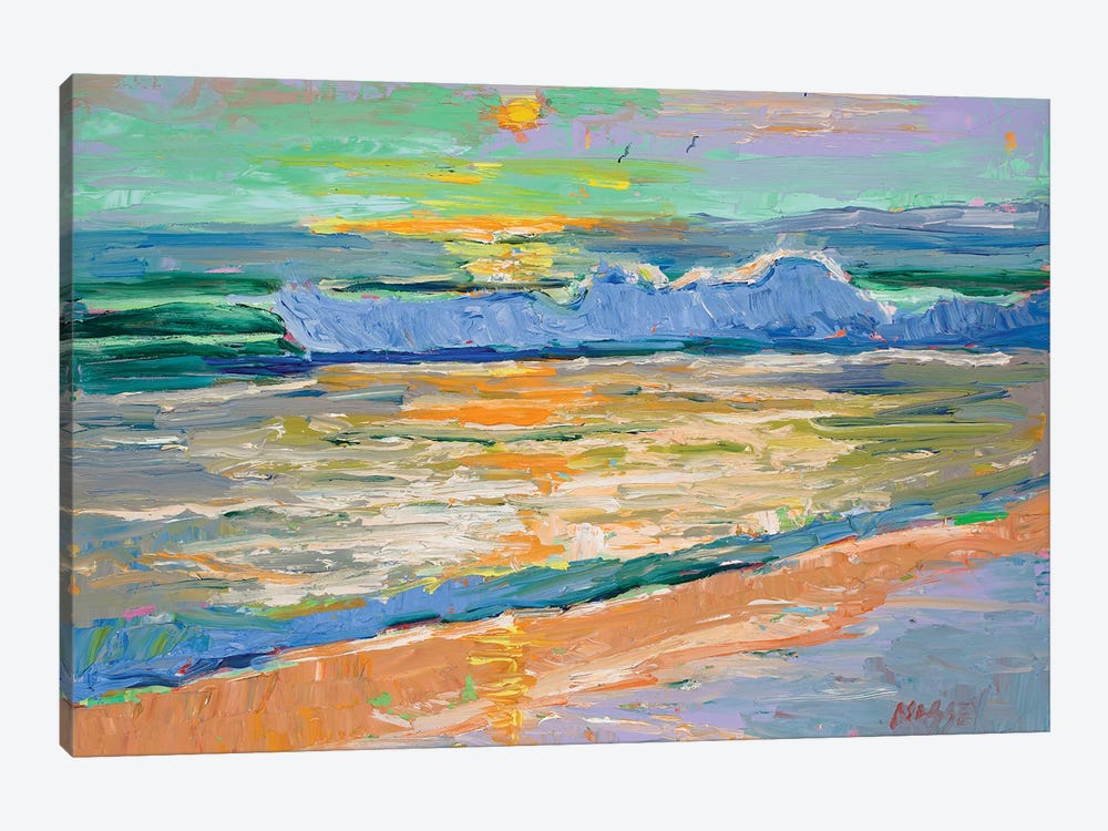 California Sunset by Marie Massey 1-piece Art Print