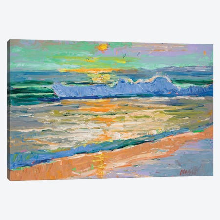California Sunset Canvas Print #RIM42} by Marie Massey Canvas Art