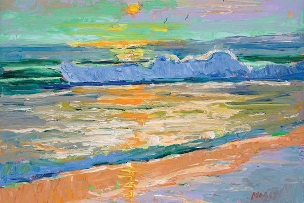 Marie Massey: California Sunset by Marie Massey