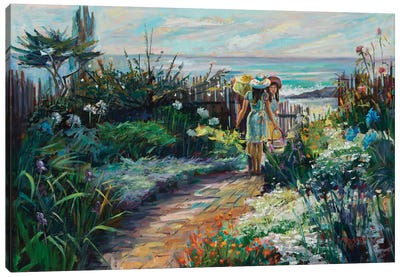 Pacific Gardens Canvas Art Print - Marie Massey