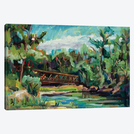 Poudre River Passage Canvas Print #RIM47} by Marie Massey Canvas Art Print