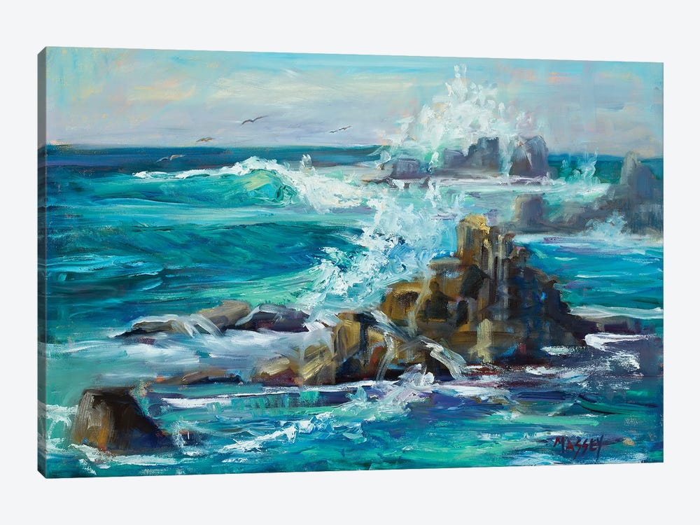 Ocean Spray by Marie Massey 1-piece Canvas Artwork