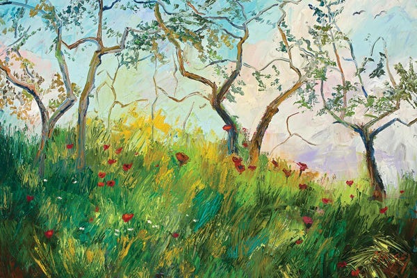 Grasses: Spring'S Embrace by Marie Massey