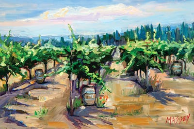 Mountain Winery by Marie Massey art print