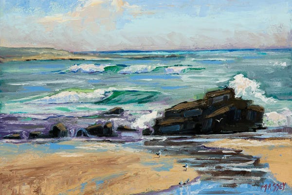 Marie Massey: Whispers Of Summer, Plein Air by Marie Massey