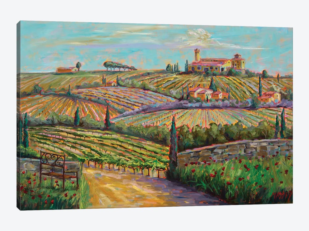 Tuscan Vines by Marie Massey 1-piece Canvas Art Print