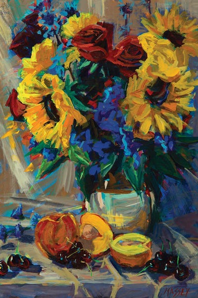 Summer Table by Marie Massey canvas print