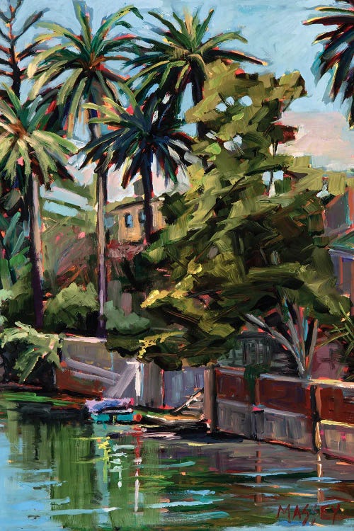 On The Lagoon by Marie Massey wall art