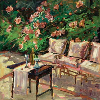 Garden Party by Marie Massey canvas print