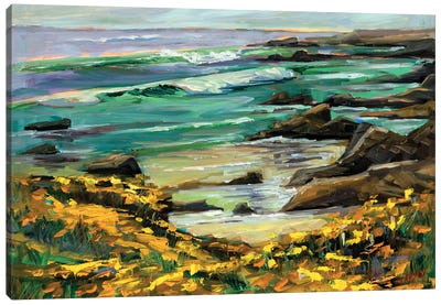 Pacific Summer Canvas Art Print - Marie Massey