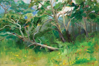 Lean On Me by Marie Massey art print