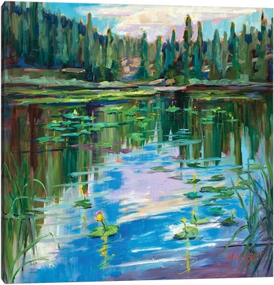 Nymph Lake Canvas Art Print - Marie Massey