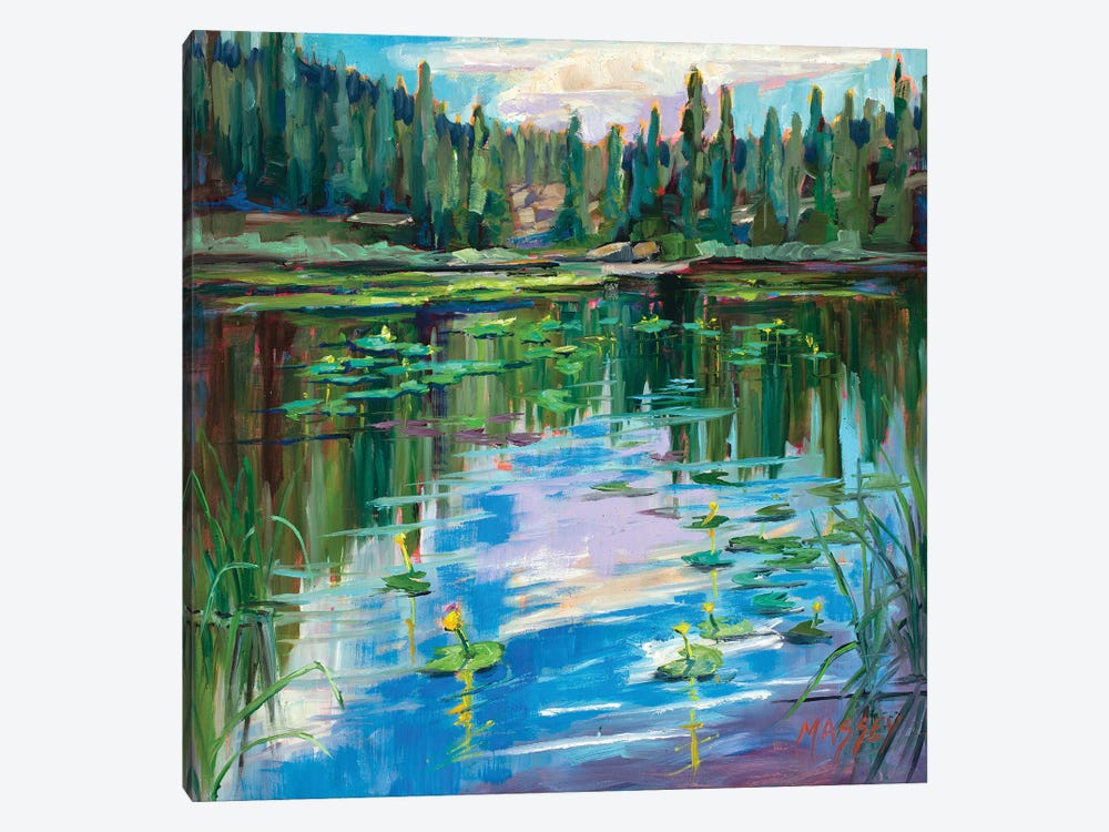 Nymph Lake by Marie Massey 1-piece Canvas Art