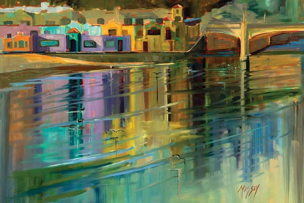Marie Massey: Beach Bungalows by Marie Massey