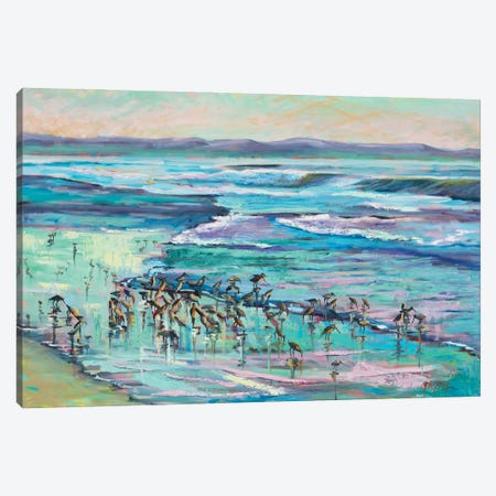 Pacific Twilight Canvas Print #RIM9} by Marie Massey Canvas Art Print