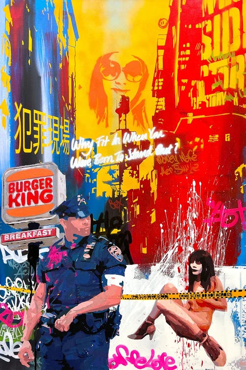 Crime Scene by Marco Barberio wall art