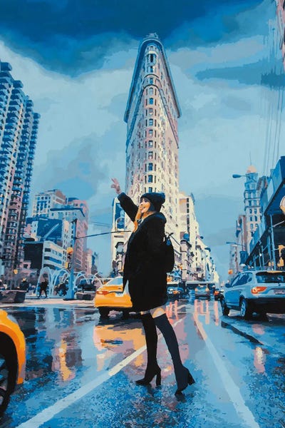 Flatiron Building: Flatiron Girl by Marco Barberio