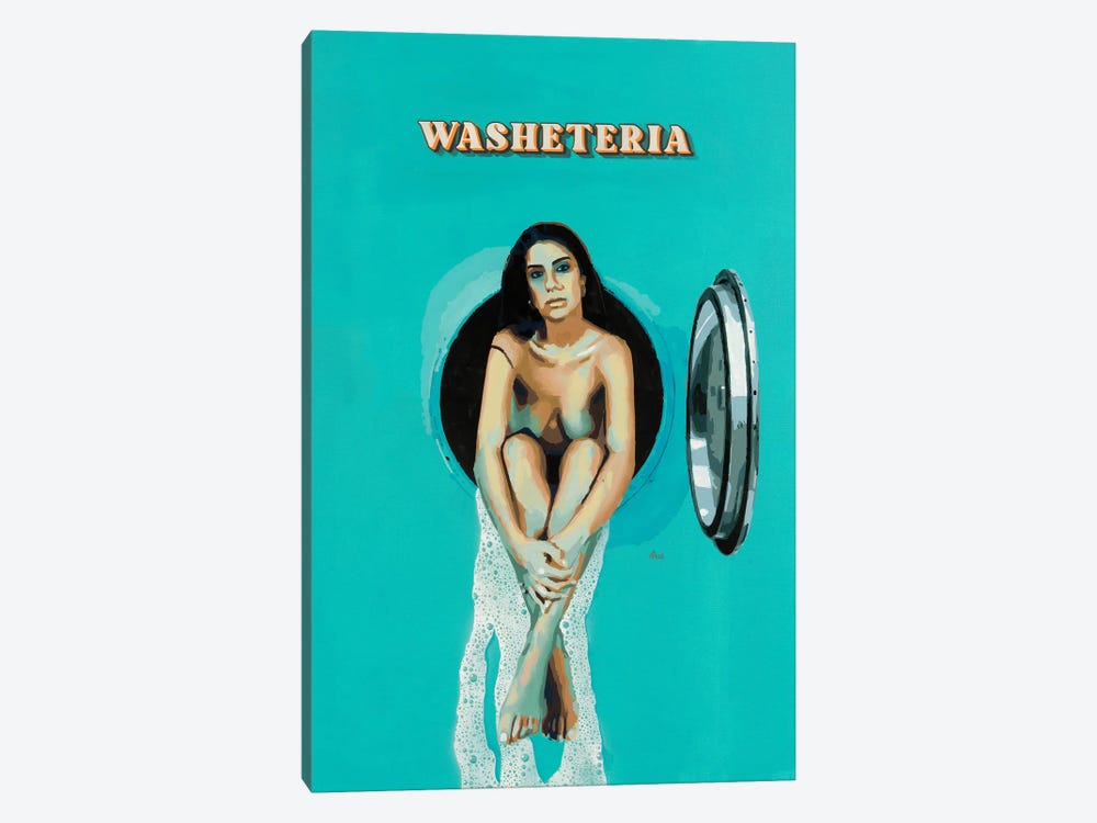 Washeteria by Marco Barberio 1-piece Art Print