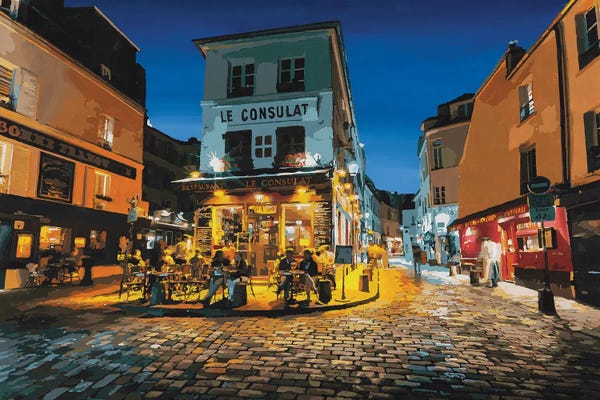 Contemporary Streetscapes: Le Consulat by Marco Barberio